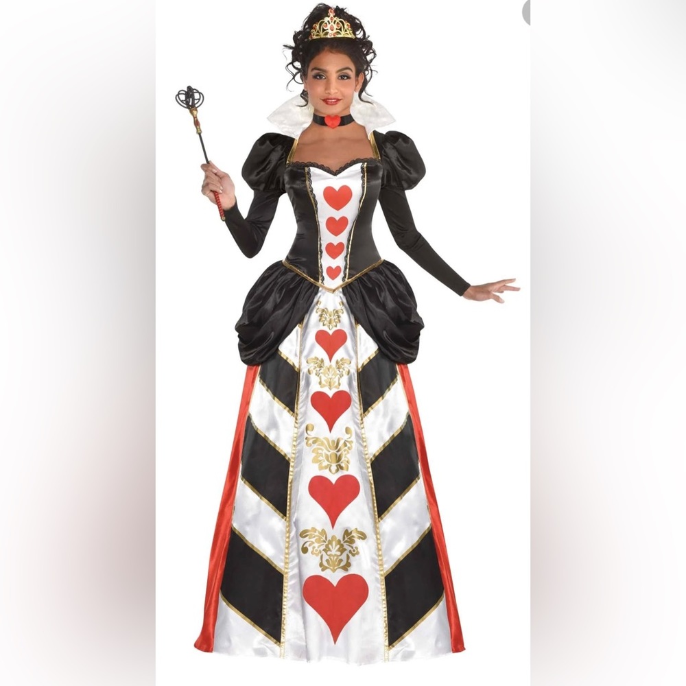 NWT wonderland queen of hearts by Suit Yourself adult small sold out